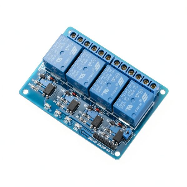 ELEGOO 4 Channel 5V DC Relay Module with Optocoupler for Arduino-1