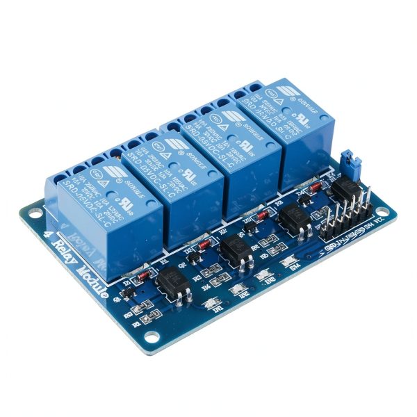 ELEGOO 4 Channel 5V DC Relay Module with Optocoupler for Arduino-2