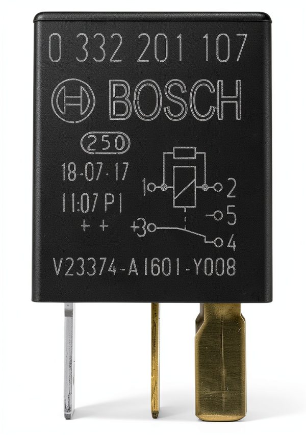 BOSCH Changeover Micro Relay 5 Pin 12V 30/10A Electromechanical Relay-1