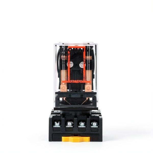Baomain Power Relay MK2P-I 12VDC DPDT 8 Pin Plug-in Terminal Socket-3