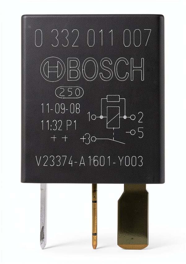 Bosch Normal Open Micro Relay 4‑Pin 12V 30A – Silver Alloy Contacts-2