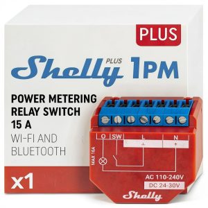 Shelly Plus 1PM UL WiFi Smart Relay Switch with Power Metering-0