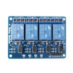 ELEGOO 4 Channel 5V DC Relay Module with Optocoupler for Arduino-0