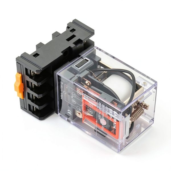 Baomain Power Relay MK2P-I 12VDC DPDT 8 Pin Plug-in Terminal Socket-6