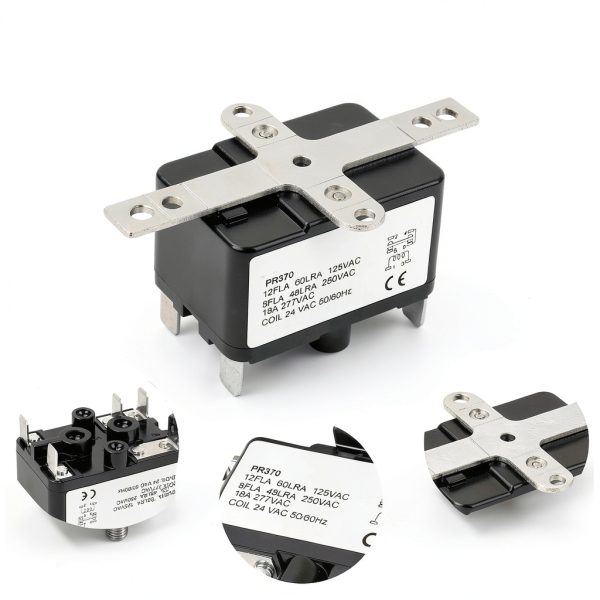 24V AC Relay 90370 General Purpose SPDT 12A Load LVACODV-2