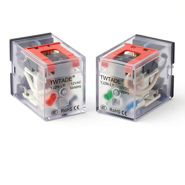 Electromagnetic Relay TWTADE YJ2N-LY 8-Pin 10A 110V Indicator Light-2