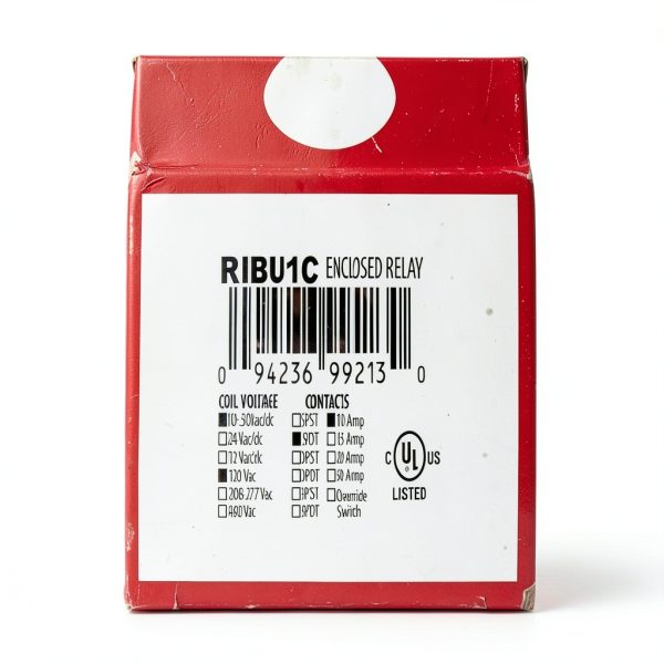 Functional Devices RIBU1C Enclosed Pilot Relay 10A SPDT with 120V Coil-3