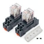 Electromagnetic Relay TWTADE YJ2N-LY 8-Pin 10A 110V Indicator Light-0