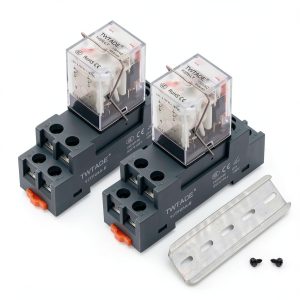 Electromagnetic Relay TWTADE YJ2N-LY 8-Pin 10A 110V Indicator Light-0