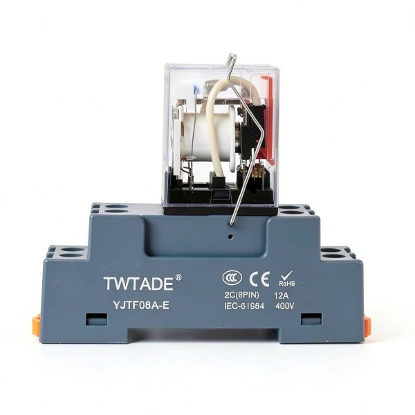 Electromagnetic Relay TWTADE YJ2N-LY 8-Pin 10A 110V Indicator Light-4